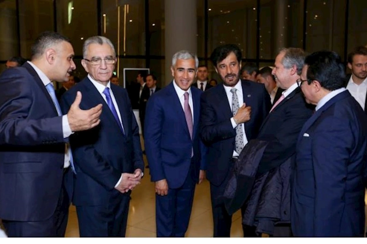 Heydər Əliyev Mərkəzində FIA həftəsi qonaqlarının qarşılanma mərasimi — FOTOLAR