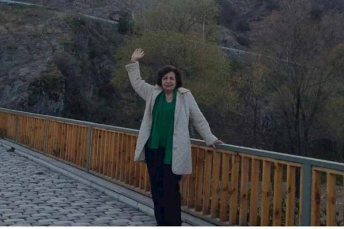 Kübra Əliyevanın Laçın gəzintisi — FOTOLAR