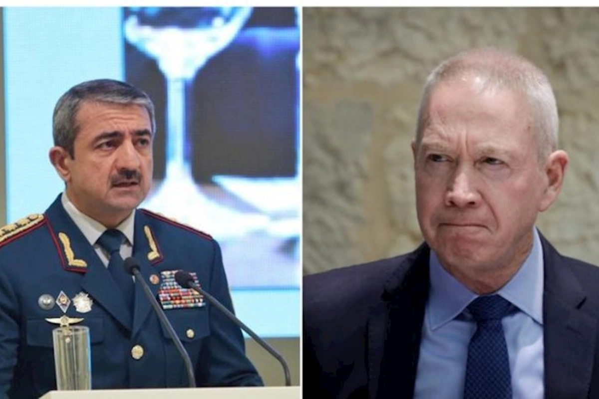 Elçin Quliyev İsrail müdafiə naziri ilə sərhəd mühafizəsini müzakirə etdi