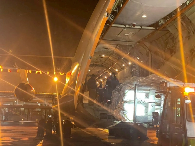 FHN-in növbəti humanitar yardımı Türkiyəyə yola salınıb — FOTO