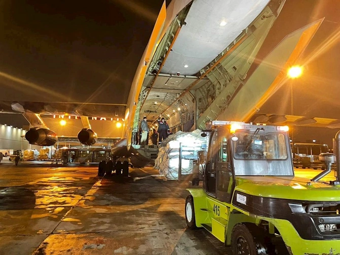 FHN-in növbəti humanitar yardımı Türkiyəyə yola salınıb — FOTO