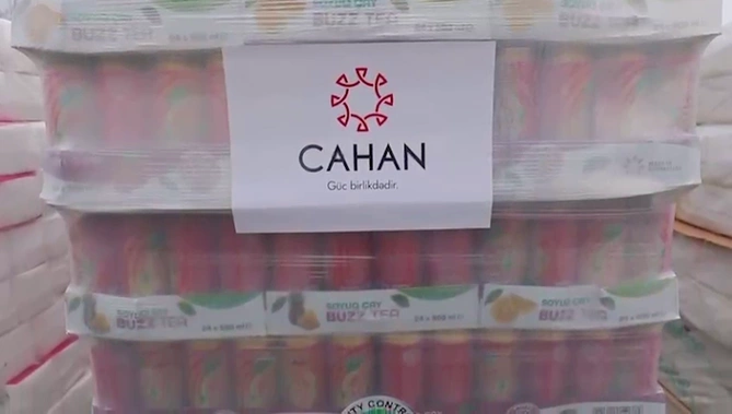 “Cahan Holdinq” zəlzələ bölgəsinə 40 tona yaxın yardım göndərdi — FOTOLAR “Cahan Holdinq” zəlzələ bölgəsinə 40 tona yaxın yardım göndərdi — FOTOLAR
