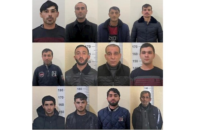 Ağcabədidə polis əməliyyat keçirib, 20 nəfər məsuliyyətə cəlb olunub — FOTO