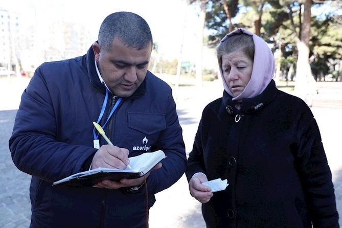 Sayğac və qaz xətlərinin yerinin dəyişdirilməsi, yeni yaşayış massivinin qazlaşdırılması Açıq mikrofonda — FOTOLAR