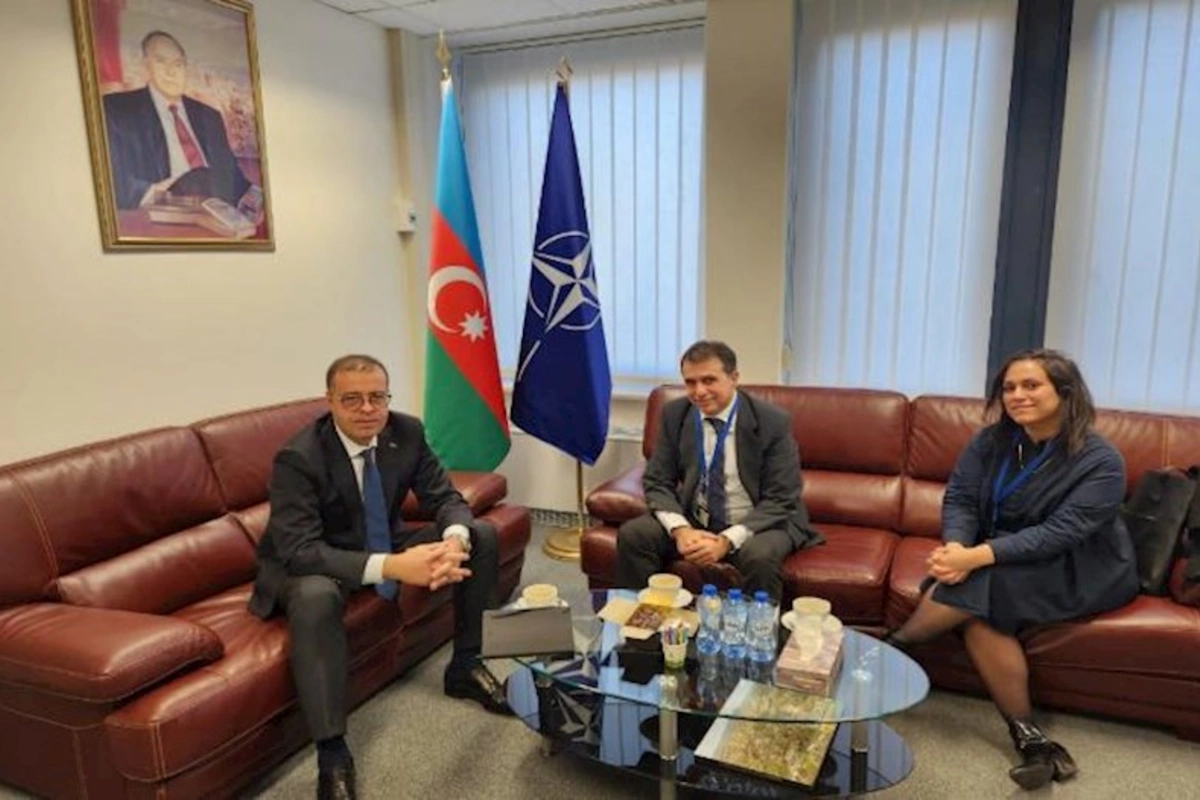 Azərbaycanın və İsrailin NATO-dakı səfirləri görüşüb