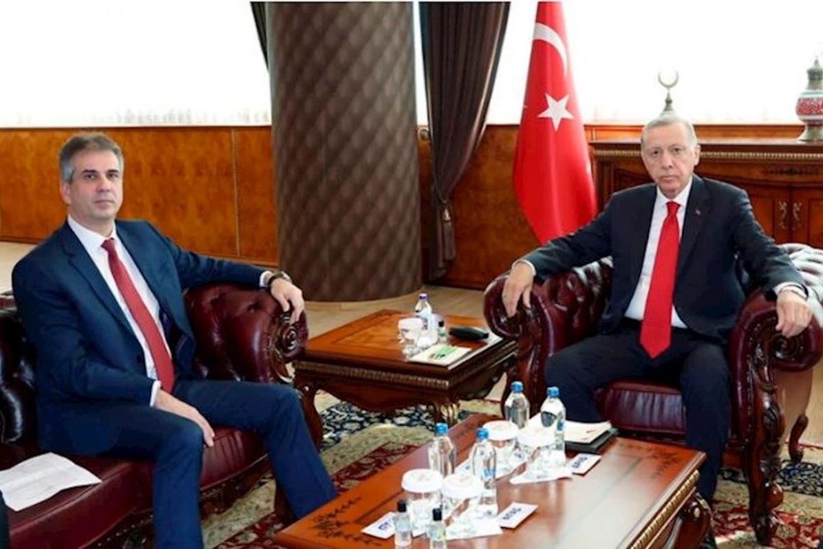 Ərdoğan İsrailin xarici işlər nazirini qəbul etdi