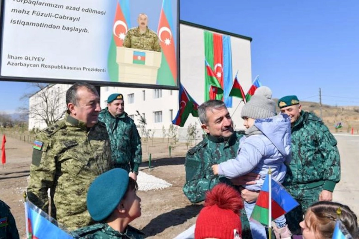 Cəbrayılda DSX-nin xidməti yaşayış binaları istifadəyə verildi — FOTOLAR