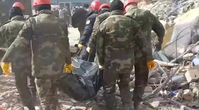 Xilasedicilərimiz Kahramanmaraşda 53 nəfəri sağ, 729 nəfərin cəsədini çıxarıb — VİDEO