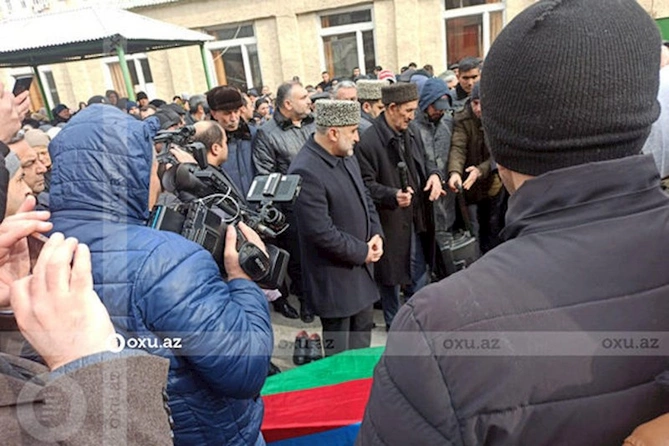 Türkiyədəki zəlzələdə həlak olan Gündüz Nəzərzadə dəfn olundu — YENİLƏNİB (FOTO/VİDEO)