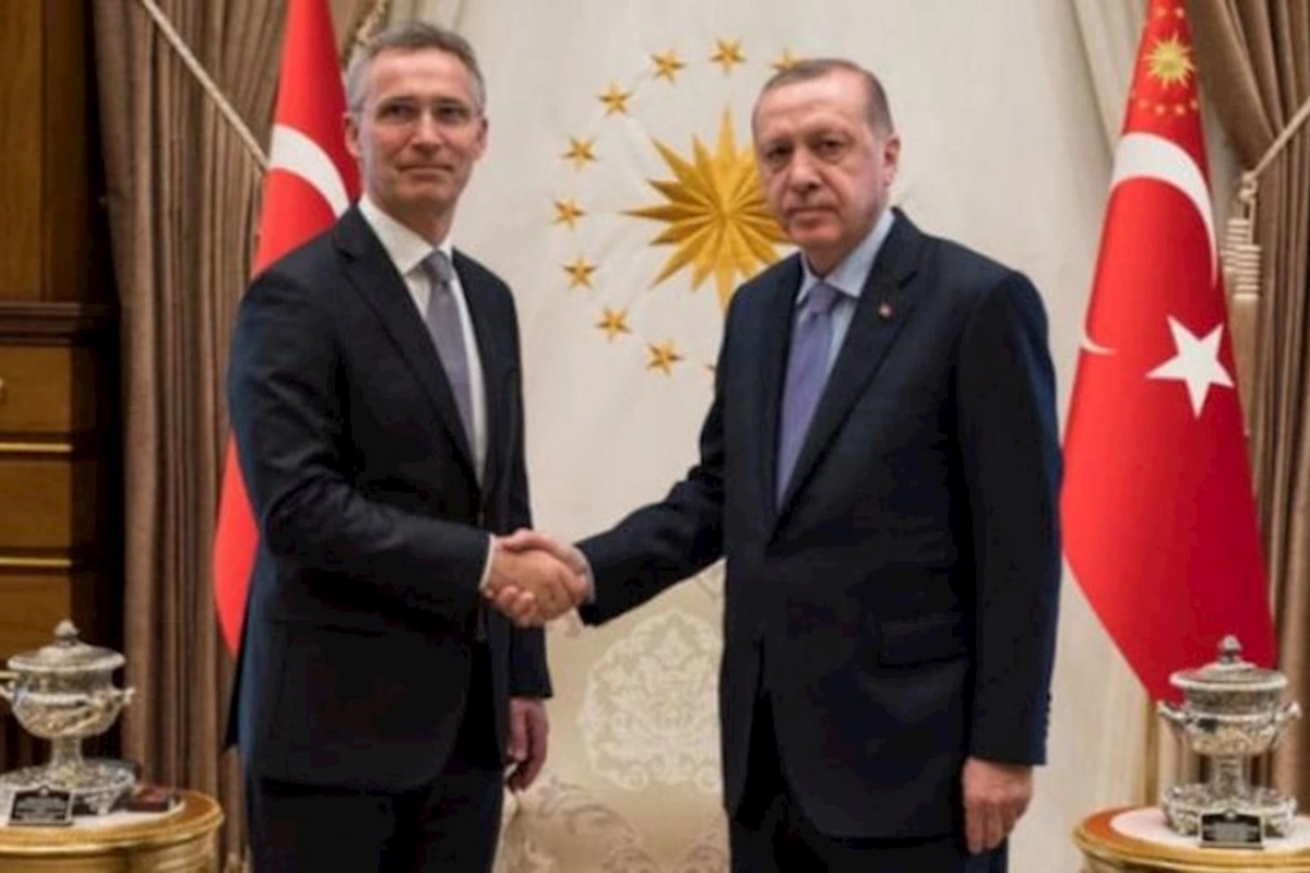 Ərdoğan NATO-nun Baş katibi ilə görüşüb