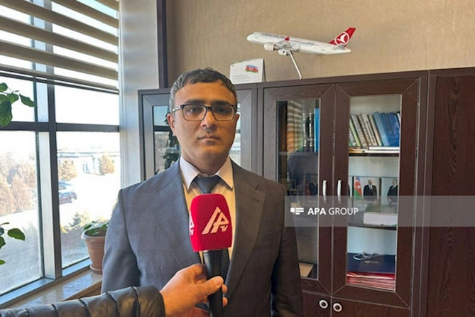 Naxçıvan Beynəlxalq Hava Limanında yoxlamalar aparılır — FOTO