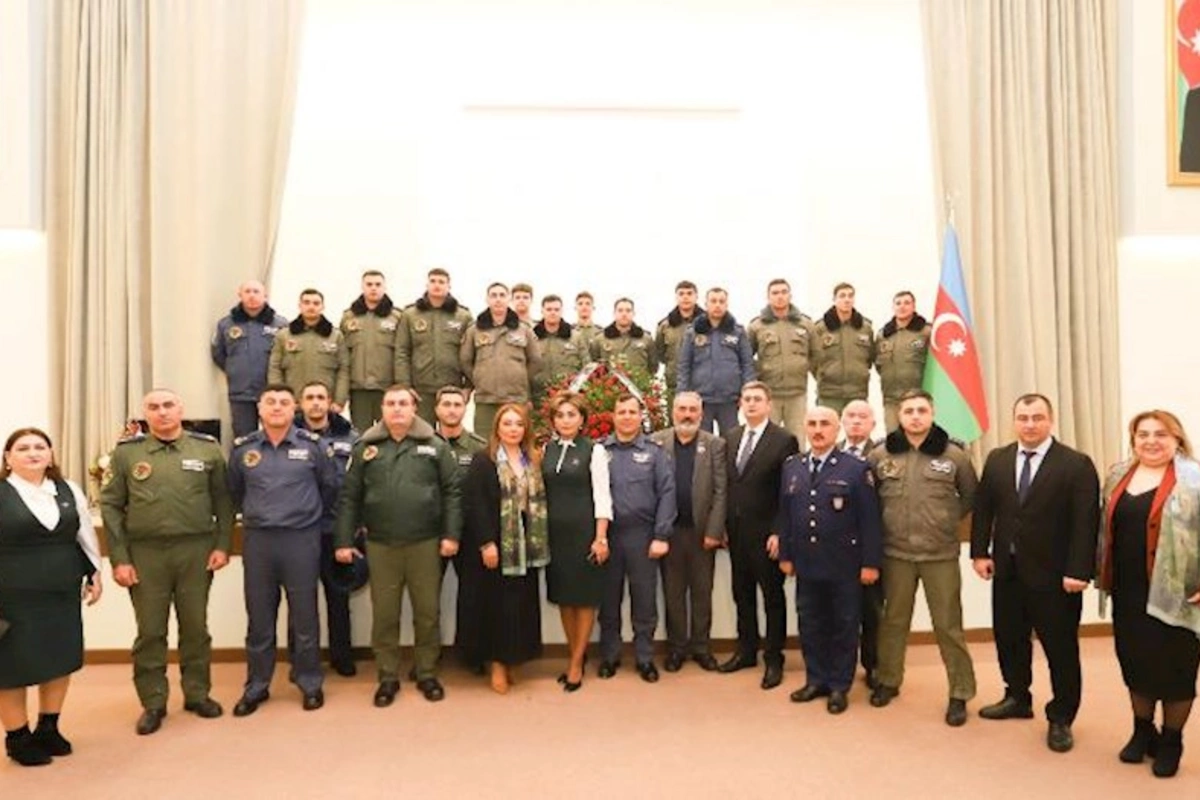 Şəhid pilot Ramiz Qasımovun 48 -ci doğum günü təhsil ocağında qeyd edilib — FOTO