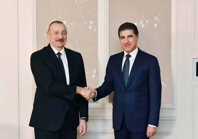 İlham Əliyev Bərzanini Azərbaycana dəvət etdi — YENİLƏNİB (FOTOLAR) İlham Əliyev Bərzanini Azərbaycana dəvət etdi — YENİLƏNİB (FOTOLAR)