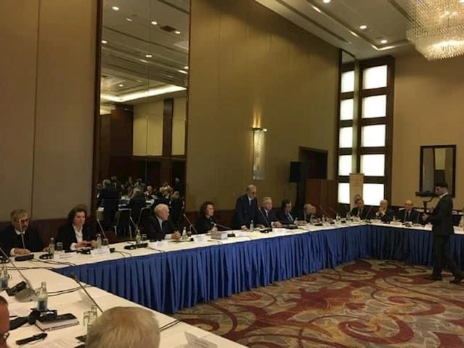 İlham Rəhimov Bakıda beynəlxalq konfrans keçirdi — FOTOLAR