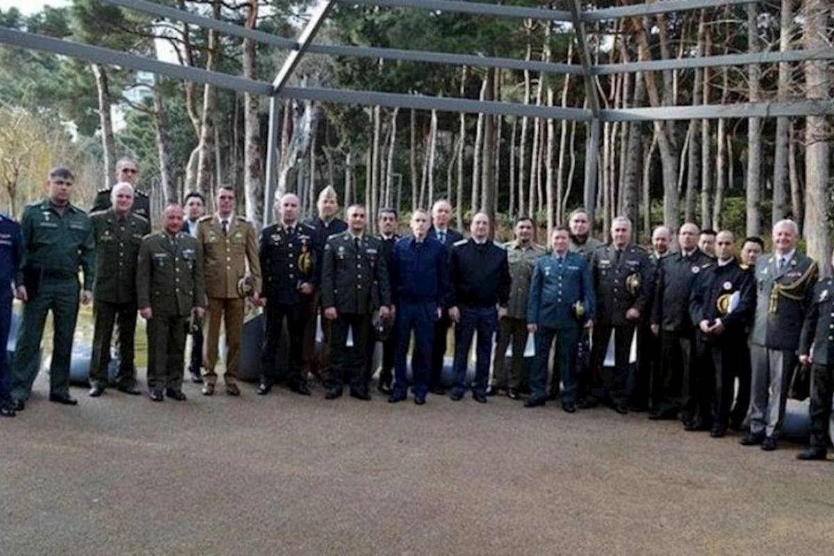 Azərbaycandakı hərbi atteşelər ADA Universitetində olublar — FOTO