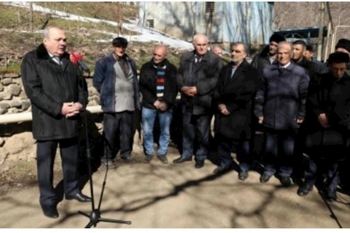 Yardımlı rayonunun Perimbel kəndinin qazlaşdırılması yekunlaşdı