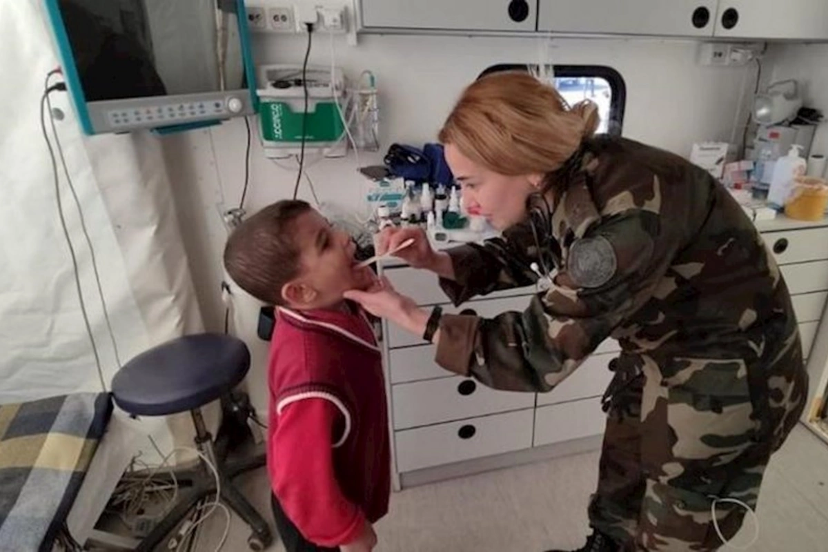 FHN-in Türkiyədəki mobil səhra hospitallarında 930 nəfərə tibbi xidmət göstərilib — VİDEO