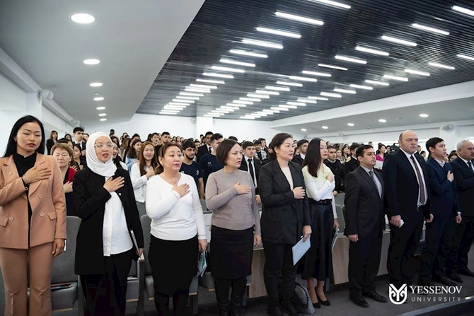 Aktau şəhərində Azərbaycan - Qazaxıstan gənclərinin həmrəylik forumu keçirilib — FOTOLAR Aktau şəhərində Azərbaycan - Qazaxıstan gənclərinin həmrəylik forumu keçirilib — FOTOLAR