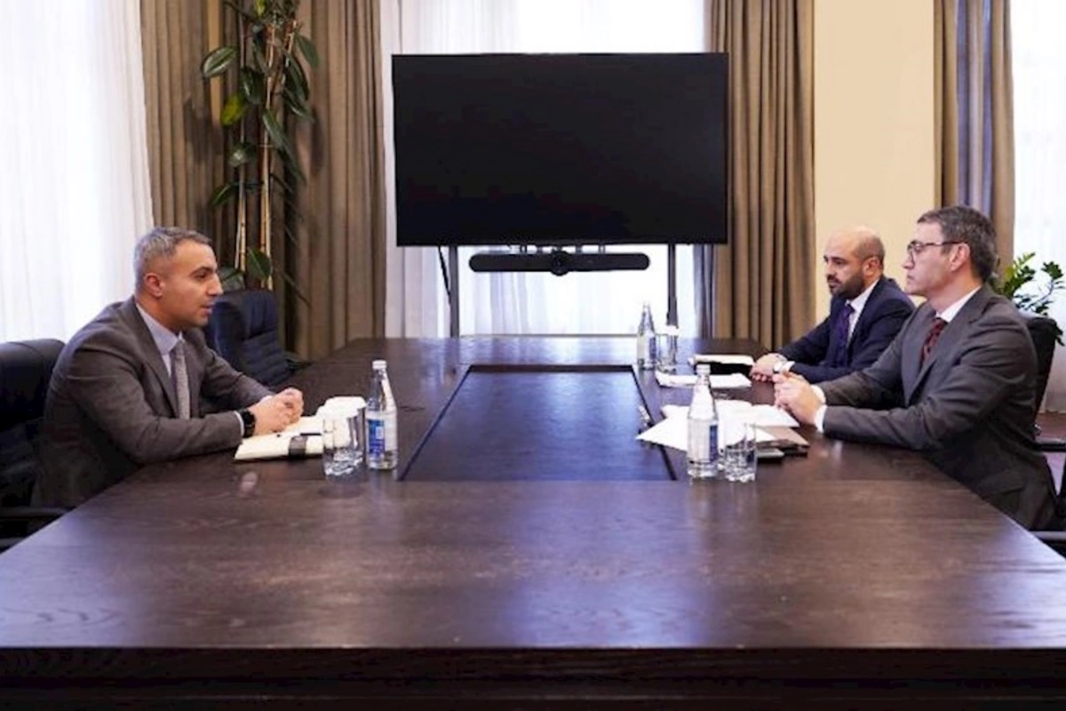 AzerGold QSC-nin İdarə Heyətinin sədri “Yüksəliş”müsabiqəsinin qalibi ilə görüşüb