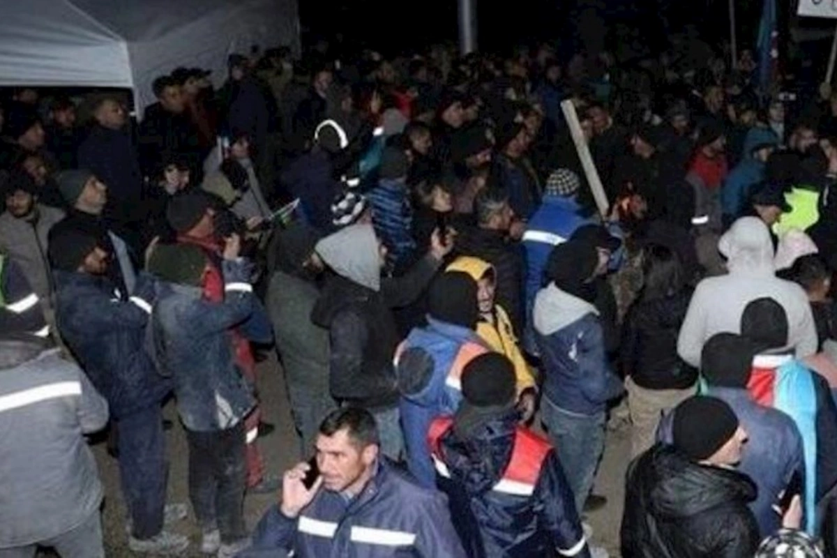 Xankəndi yolunda aksiya: ruslar da iştirak edir
