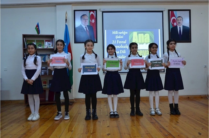 Xətai rayonunda Beynəlxalq Ana Dili Günü qeyd edilib — FOTO