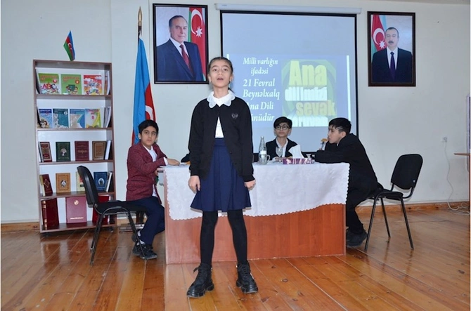 Xətai rayonunda Beynəlxalq Ana Dili Günü qeyd edilib — FOTO