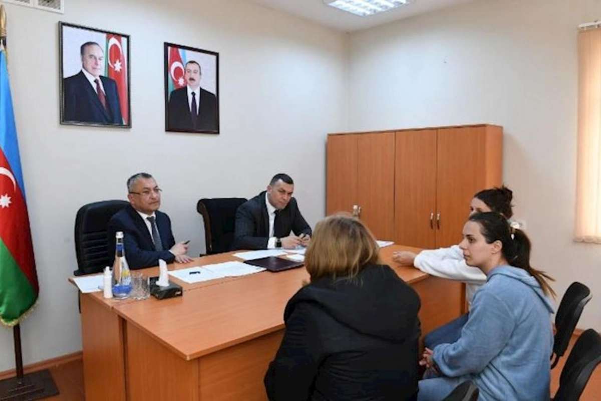 Dövlət Komitəsinin sədri Zaqatalada vətəndaşları qəbul edib — FOTO
