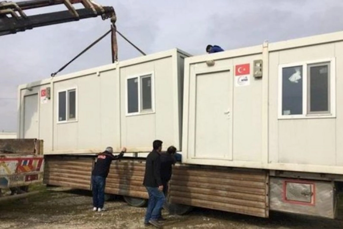 Türkiyədə konteyner evlərə elektron müraciətlər başladı