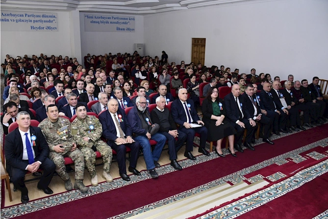 YAP Xətai rayon təşkilatı 30 illik yubileyini qeyd etdi — FOTO