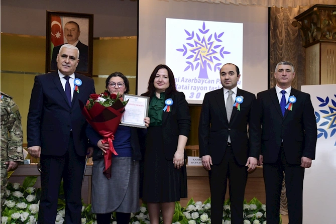 YAP Xətai rayon təşkilatı 30 illik yubileyini qeyd etdi — FOTO