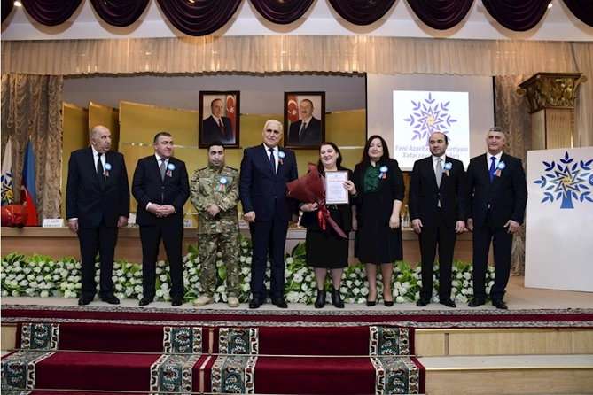 YAP Xətai rayon təşkilatı 30 illik yubileyini qeyd etdi — FOTO