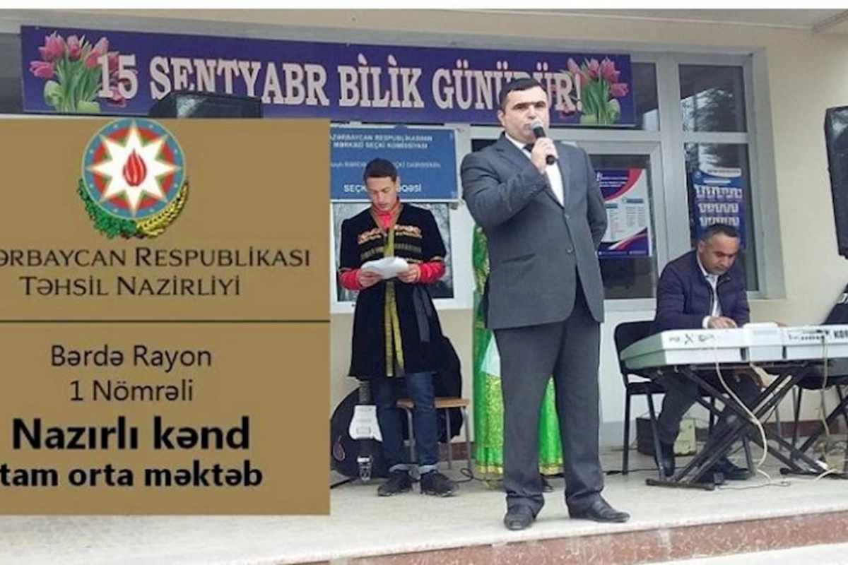 Qadın müəllim tərəfindən döyülən direktor polisə şikayət etdi — FOTO