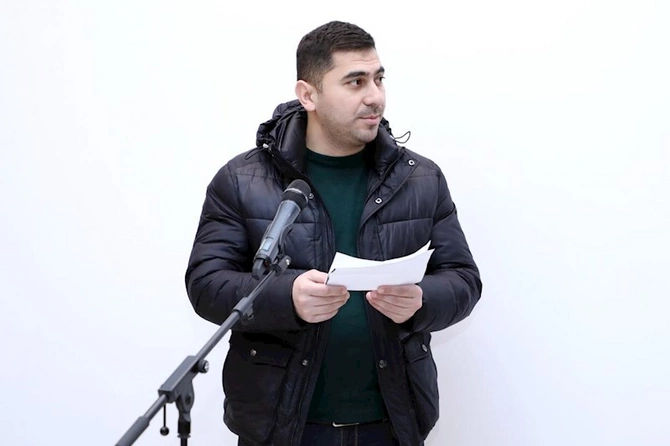 Açıq mikrofon Göyçayda — FOTO