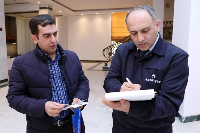 Açıq mikrofon Göyçayda — FOTO