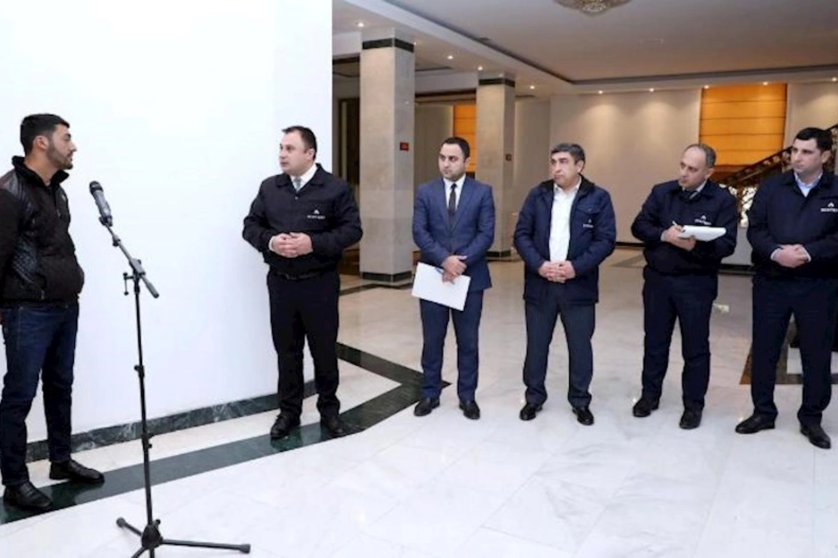 Açıq mikrofon Göyçayda — FOTO