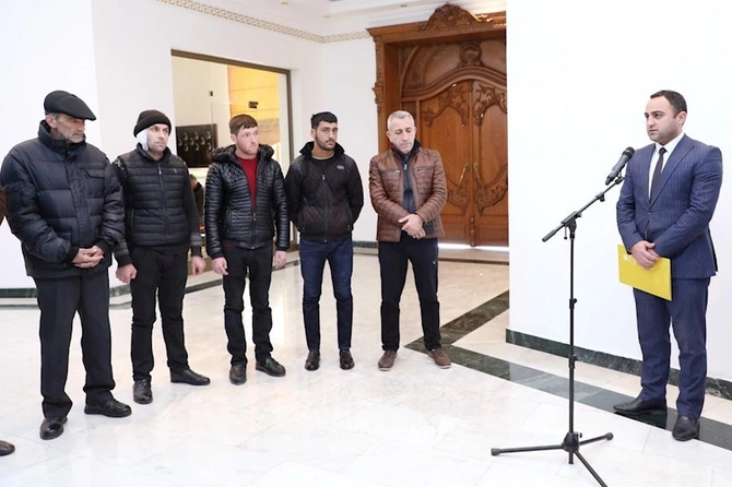 Açıq mikrofon Göyçayda — FOTO