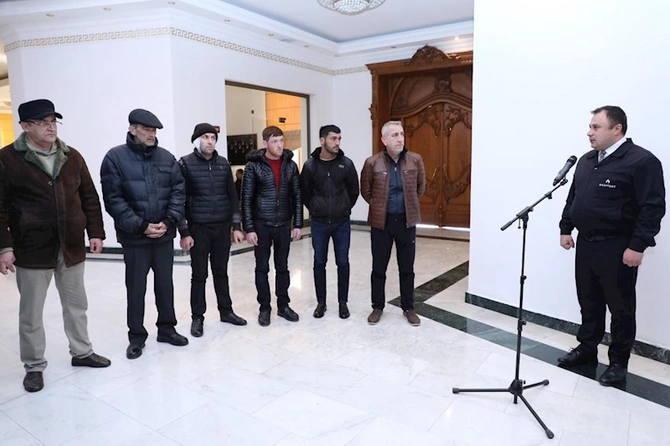 Açıq mikrofon Göyçayda — FOTO