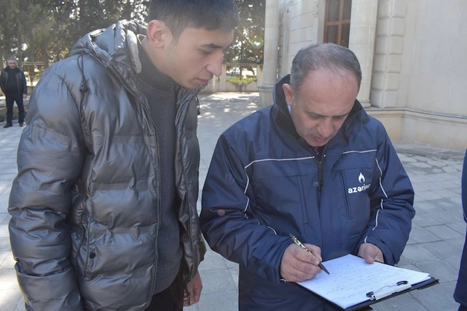 Kürdəmirdə “Açıq mikrofon” aksiyası keçirildi — FOTO