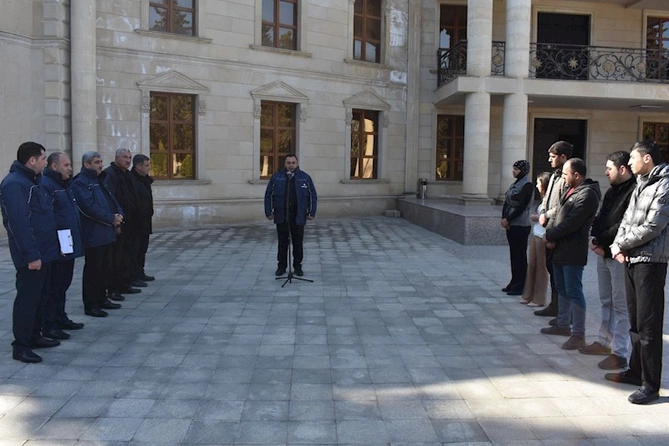 Kürdəmirdə “Açıq mikrofon” aksiyası keçirildi — FOTO