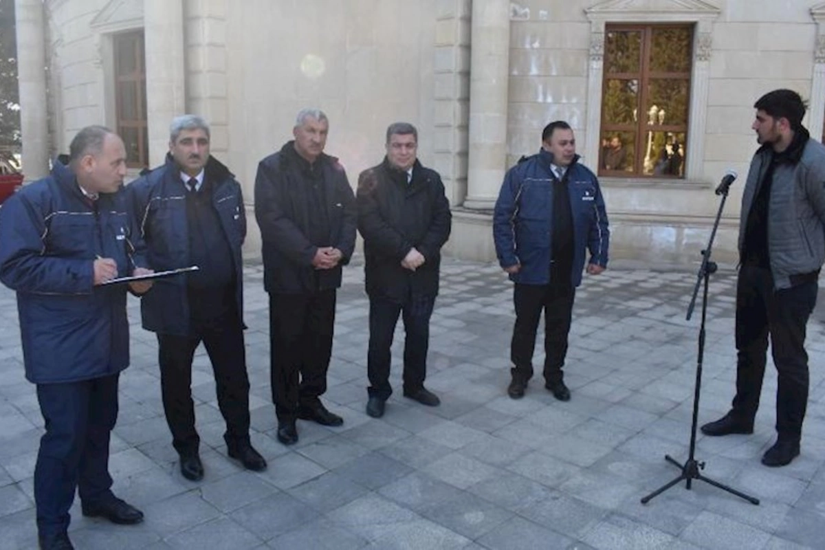 Kürdəmirdə “Açıq mikrofon” aksiyası keçirildi — FOTO