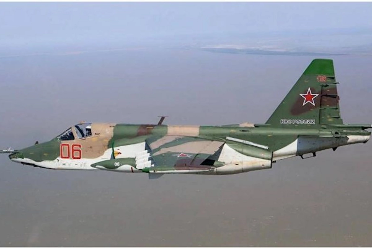 Rusiyanın Su-25 qırıcısı Ukrayna sərhədində qəzaya uğradı