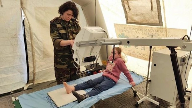Səhra hospitallarında 1623 nəfərə tibbi xidmət göstərilib — VİDEO Səhra hospitallarında 1623 nəfərə tibbi xidmət göstərilib — VİDEO