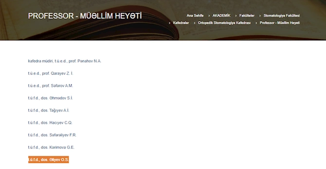 ATU-nun prorektorunun iki oğlu da yanında işləyir — Qanun buna icazə verirmi?