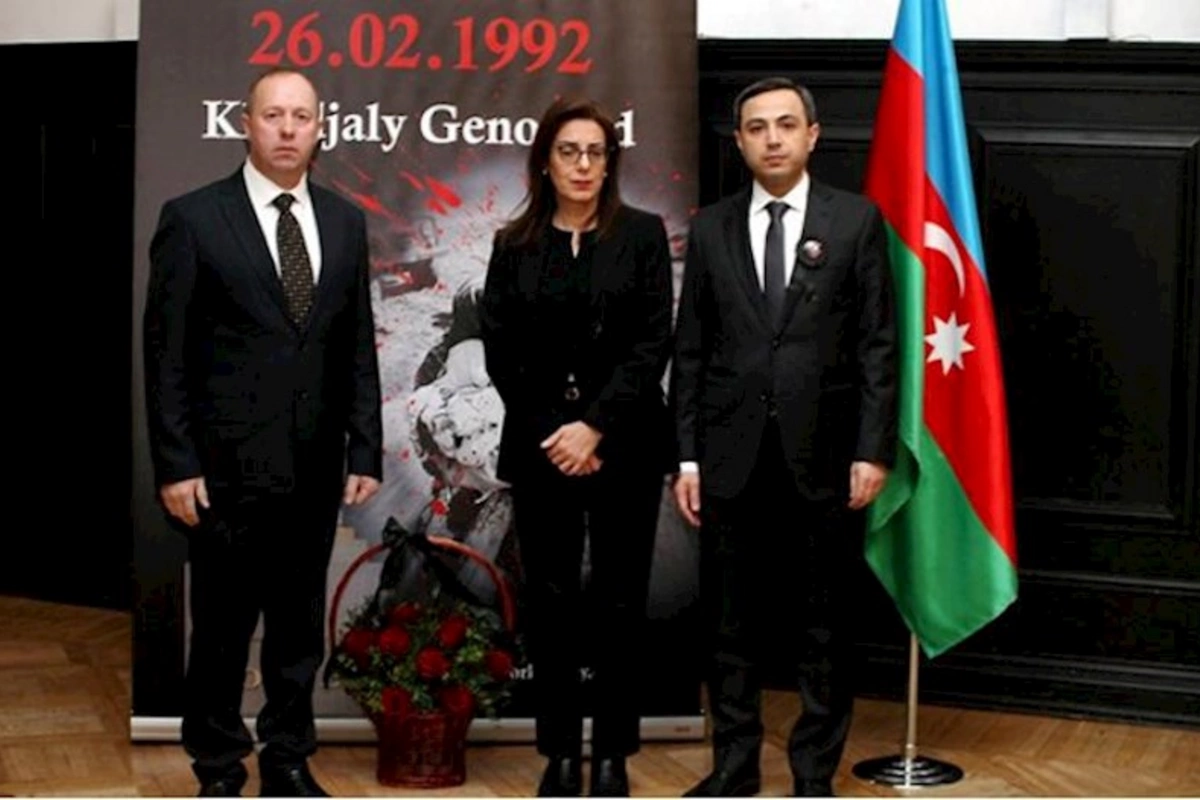 Estoniyada Xocalı soyqırımının ildönümü ilə bağlı anım tədbiri keçirildi — FOTOLAR