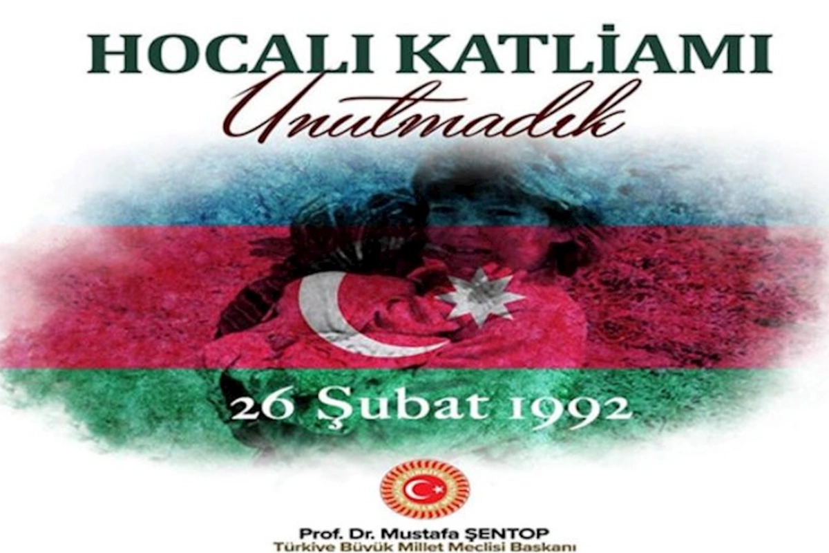 “Bu soyqırımı heç vaxt unutmayacağıq” — TBMM-nin sədri