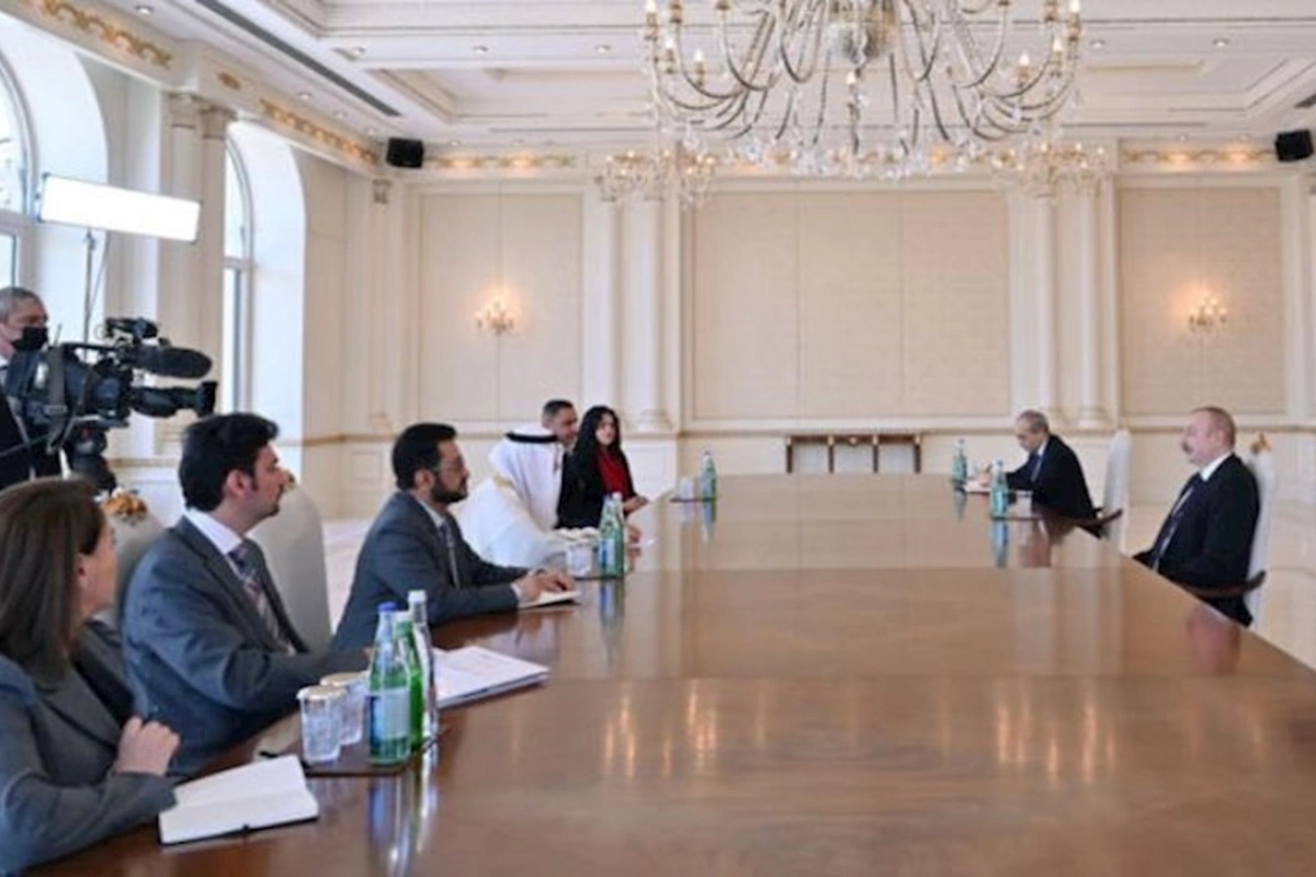İlham Əliyev İslam İnkişaf Bankı qrupunun prezidentini qəbul edib — YENİLƏNİB (FOTO)
