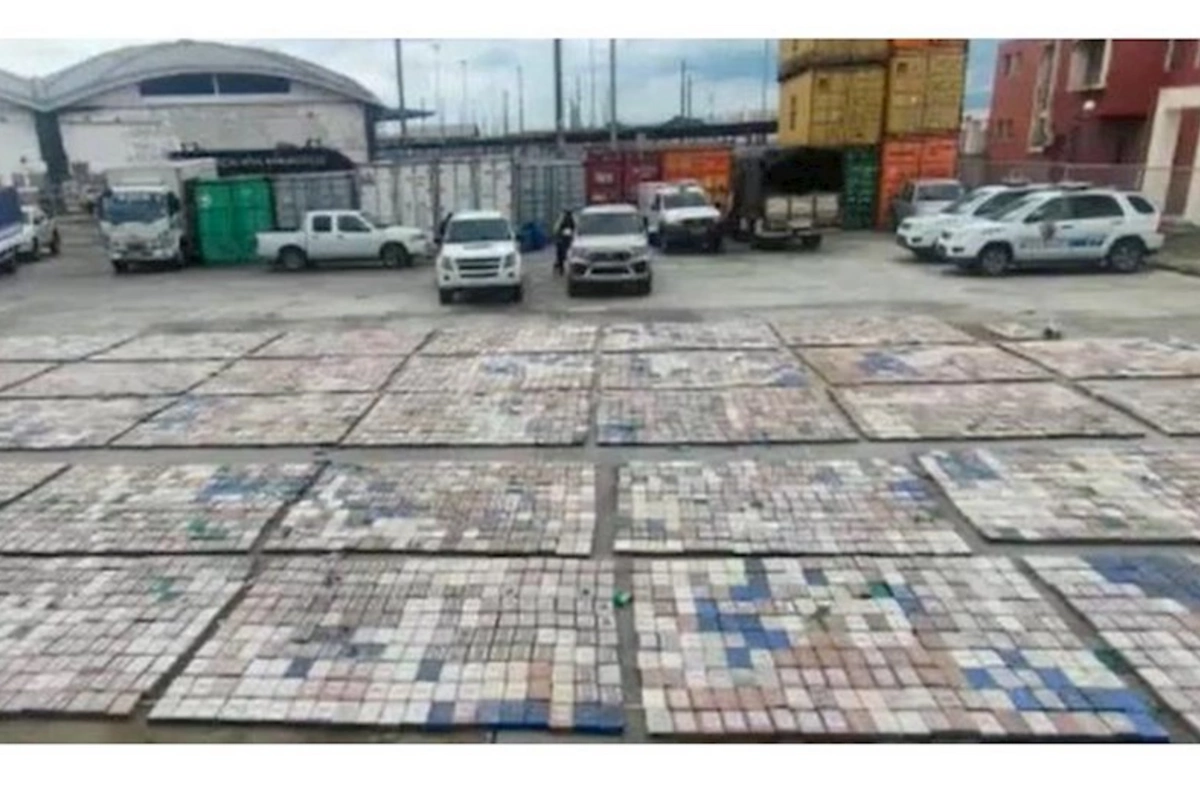 Banan daşıyan konteynerlərdə 330 milyonluq kokain ələ keçirildi