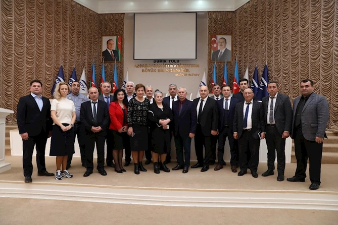 ADY-nin Həmkarlar İttifaqına yeni sədr seçildi — FOTOLAR