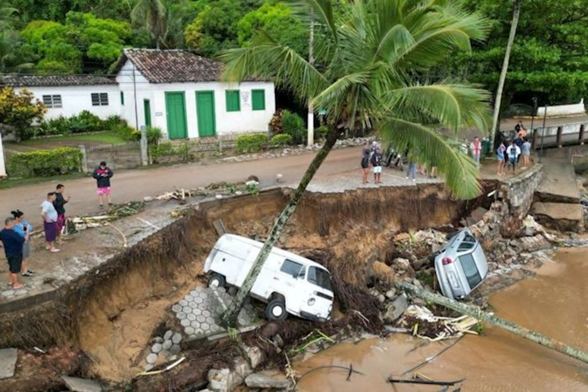 Braziliyada təbii fəlakət nəticəsində ölənlərin sayı artdı