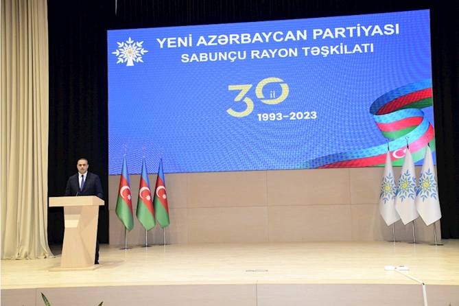 YAP Sabunçu rayon təşkilatı 30 illik yubileyini qeyd etdi — FOTO YAP Sabunçu rayon təşkilatı 30 illik yubileyini qeyd etdi — FOTO